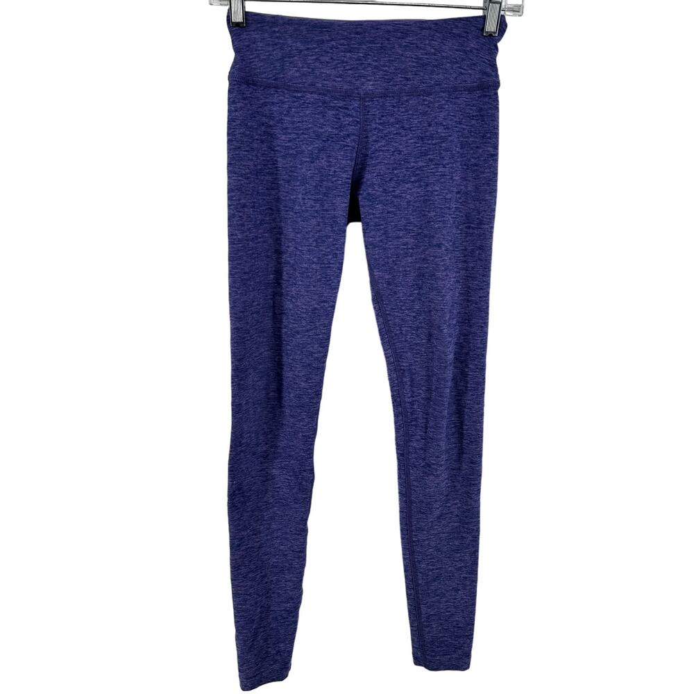 Beyond Yoga Spacedye Caught In The Midi 7/8 Leggings High Waisted Purple XSmall